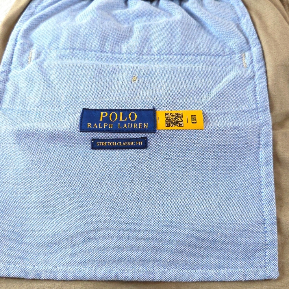 Polo by Ralph Lauren Tan Mens Stretch Classic Shorts with Classic Design XL. - Picture 12 of 16